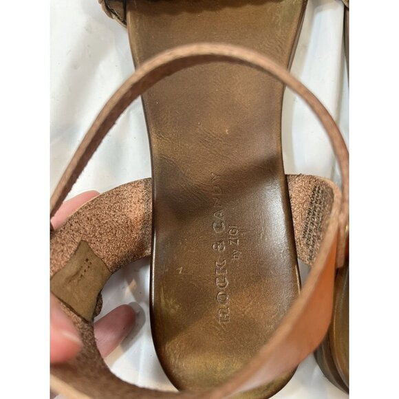 Rock & candy by Zigi Cartar leather sandal size 9 - Picture 12 of 15